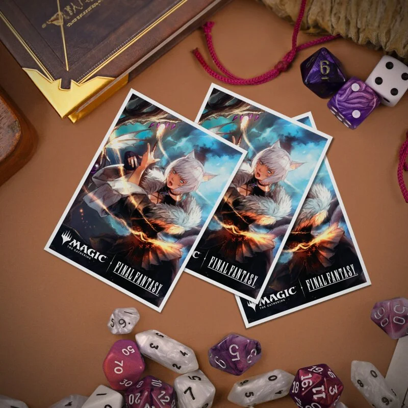 Ultra Pro - Final Fantasy Magic The Gathering 105ct APEX Deck Protector Sleeves  - Y'shtola Rhul